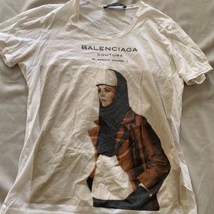 RARE Balenciaga Graphic T Shirt